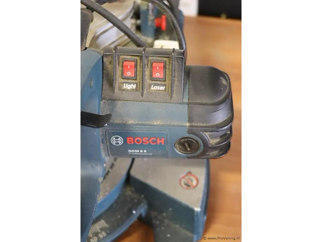 Bosch afkortzaagmachine type gcm8s - afbeelding 4 van  8