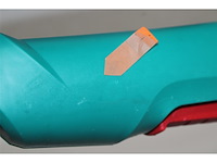 Bosch art 24 grastrimmer 24 cm aluminium, zwart, groen, rood - afbeelding 6 van  6