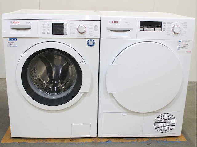 Bosch avantixx 8 varioperfect wasmachines & bosch serie|4 wasdrogers - afbeelding 1 van  8
