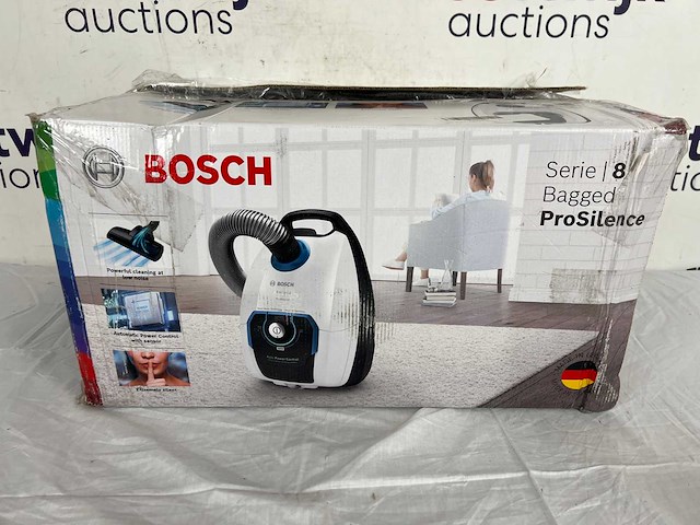 Bosch bgl8sil5 in'genius prosilence - stofzuiger met zak - afbeelding 2 van  2