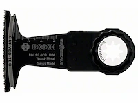 Bosch bim invalzaagblad paii 65 apb hout en metaal, 65 x 50 mm - afbeelding 1 van  4
