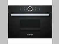 Bosch cdg634ab0 oven met stoomfunctie. inhoud ovenruimte 38 liter. inhoud waterreservoir 1,3 liter. breedte... - afbeelding 1 van  3
