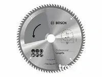 Bosch cirkelzaagblad precision - 250x2x30/-,t80 (1) - afbeelding 1 van  1