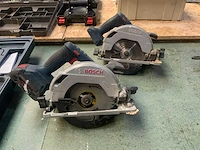 Bosch cirkelzaagmachine (2x) - afbeelding 1 van  6