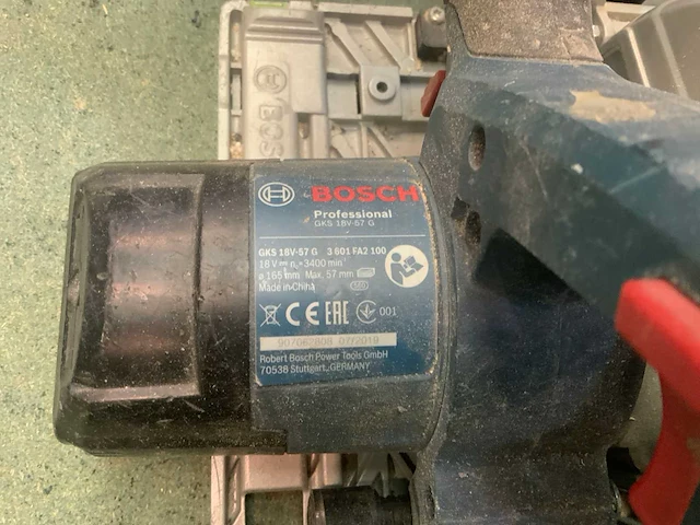 Bosch cirkelzaagmachine (2x) - afbeelding 4 van  6