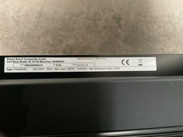 Bosch cma583ms0 combi-magnetron - afbeelding 6 van  7