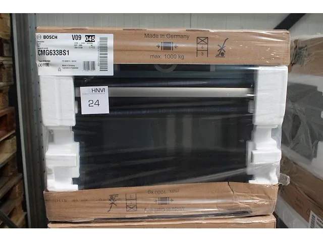 Bosch cmg633bs1 inbouw combi oven. afmeting 60 x 45 cm - afbeelding 2 van  3