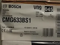 Bosch cmg633bs1 inbouw combi oven. afmeting 60 x 45 cm - afbeelding 3 van  3