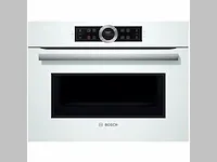 Bosch cmg633bw1 inbouw combi oven wit. afmeting 60 x 45 cm - afbeelding 1 van  3