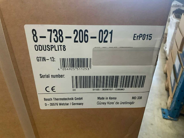 Bosch compress 3000 aws split warmtepomp - afbeelding 5 van  6