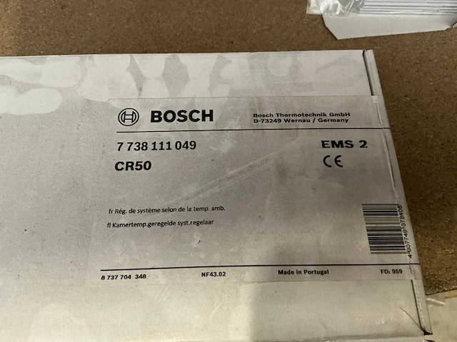 Bosch cr50 thermostaat - afbeelding 3 van  3