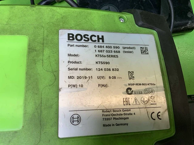 Bosch diagnosewagen - afbeelding 5 van  10
