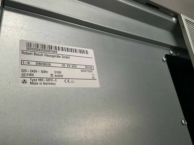 Bosch dib09d650 eiland afzuigkap - afbeelding 2 van  6