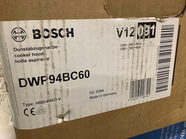 Bosch dwp94bc60 afzuigkap - afbeelding 6 van  6