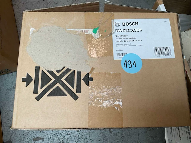 Bosch dwz2cx5c6 cleanair recirculatie startset - afbeelding 2 van  3