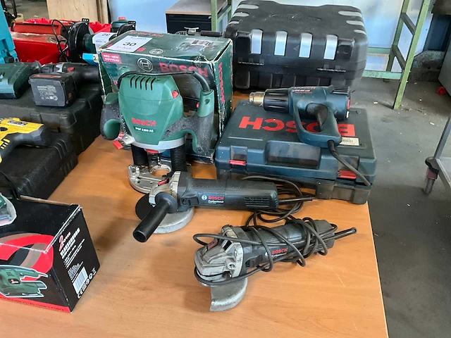 Bosch elektrisch gereedschap (4x) - afbeelding 1 van  4