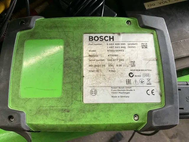 Bosch emissie analysator - afbeelding 7 van  9