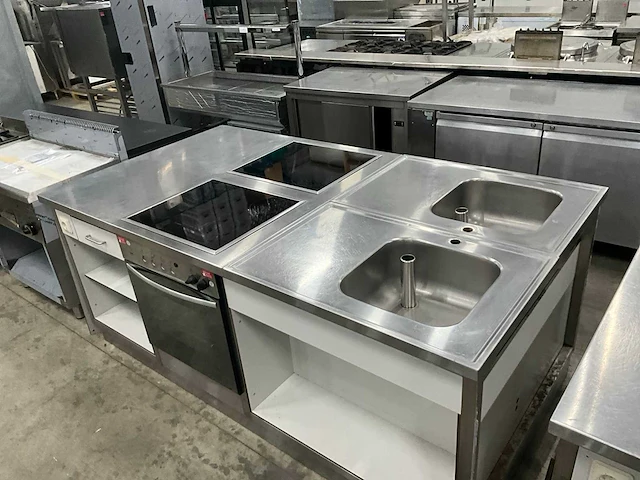 Bosch & etna a 7300 rvs kookeiland - afbeelding 6 van  13