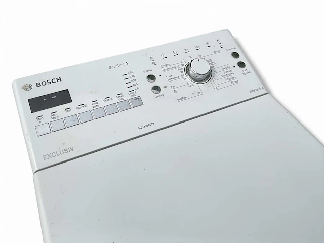 Bosch exclusiv serie 4 wasmachine bovenlader - afbeelding 2 van  4