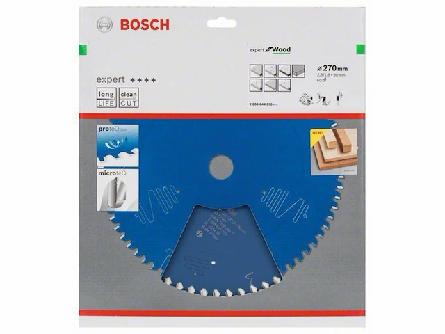 Bosch expert cirkelzaagblad voor hout 270 x 30 x 2,8 mm - afbeelding 4 van  4