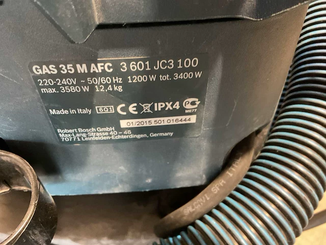 Bosch gas 35 m afc industriële stofzuiger - afbeelding 6 van  6