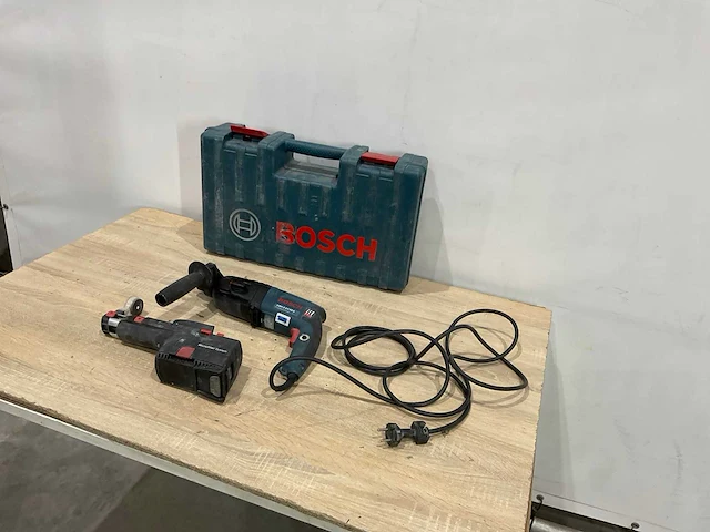 Bosch gbh-2-23 rea boormachine met afzuiging - afbeelding 1 van  7