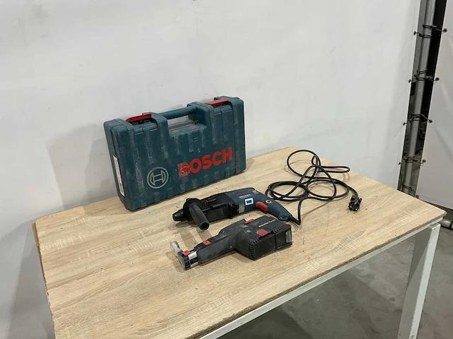 Bosch gbh-2-23 rea boormachine met afzuiging - afbeelding 2 van  7