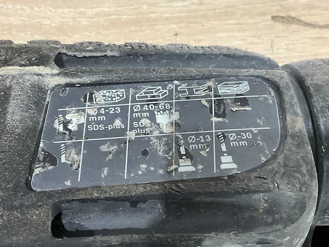 Bosch gbh-2-23 rea boormachine met afzuiging - afbeelding 7 van  7