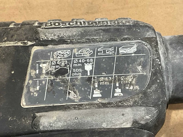 Bosch gbh 2-23rea boormachine met stofafzuiging - afbeelding 9 van  9