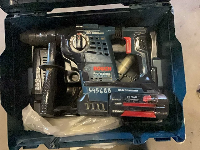 Bosch gbh 36 vf-li plus breekhamer - afbeelding 2 van  4