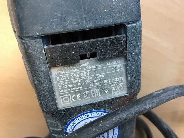 Bosch gbh2600 combi hamer en slagmoersleutel - afbeelding 3 van  7