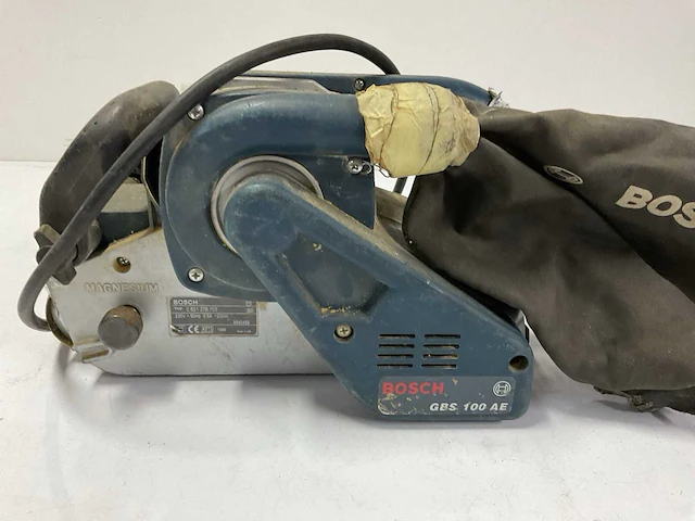 Bosch gbs 100 ae bandschuurmachine - afbeelding 2 van  5