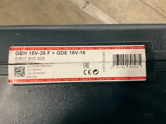 Bosch gereedschapskoffer - afbeelding 3 van  4