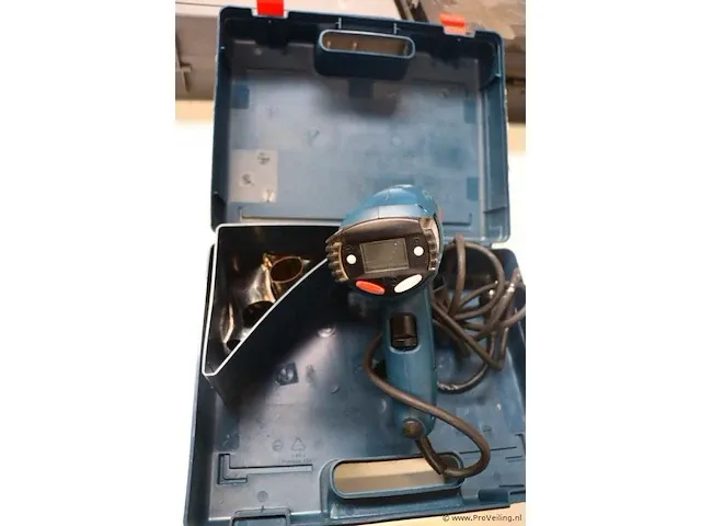 Bosch ghg 660 lcd verfbrander in koffer - afbeelding 2 van  2