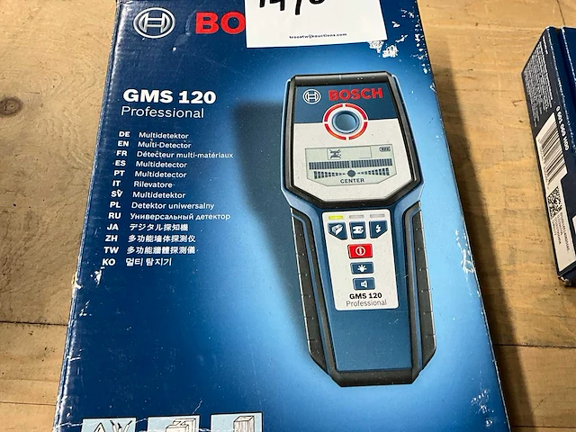 Bosch gms 120 professional multidetector - afbeelding 2 van  3