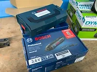 Bosch go accu schroevendraaier (2x) - afbeelding 1 van  3