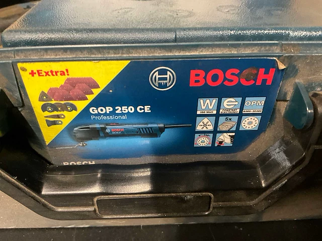 Bosch gop 250 ce multitool - afbeelding 6 van  7