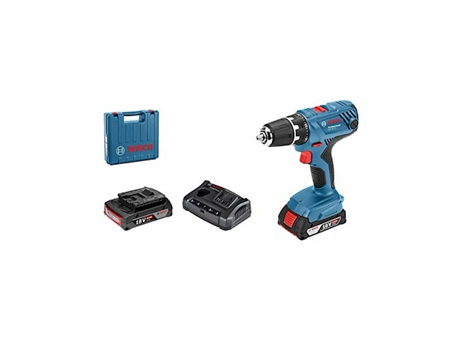 Bosch gsr 18v-21 accuboormachine accuset & kofferset - afbeelding 1 van  5