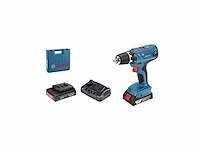Bosch gsr 18v-21 accuboormachine accuset & kofferset - afbeelding 1 van  5