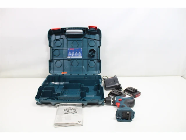 Bosch gsr 18v-21 accuboormachine accuset & kofferset - afbeelding 4 van  5