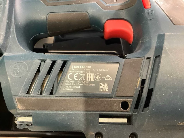 Bosch gst 18v decoupeerzaag - afbeelding 7 van  7