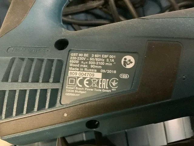 Bosch gst 90 be decoupeerzaag - afbeelding 3 van  4