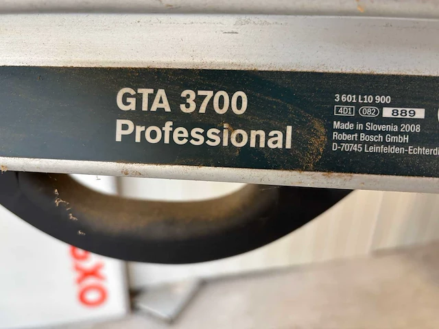 Bosch gta 3700 professional afkortzaag - afbeelding 14 van  16