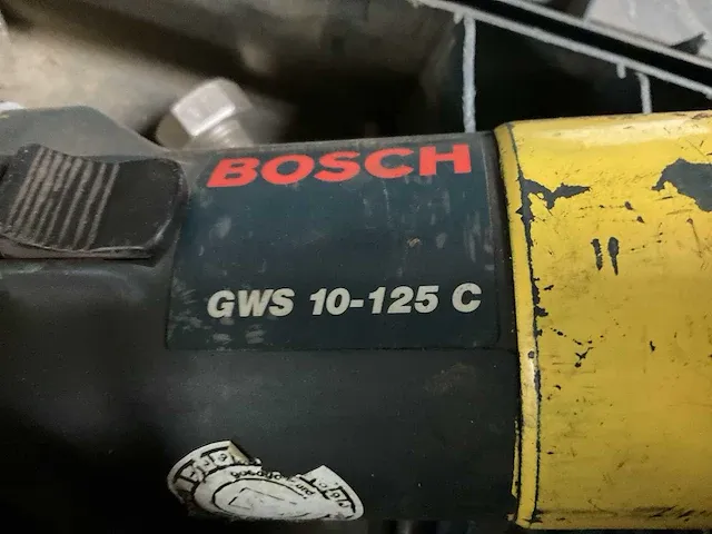 Bosch gws 10-125c haakse slijpmachine - afbeelding 6 van  6