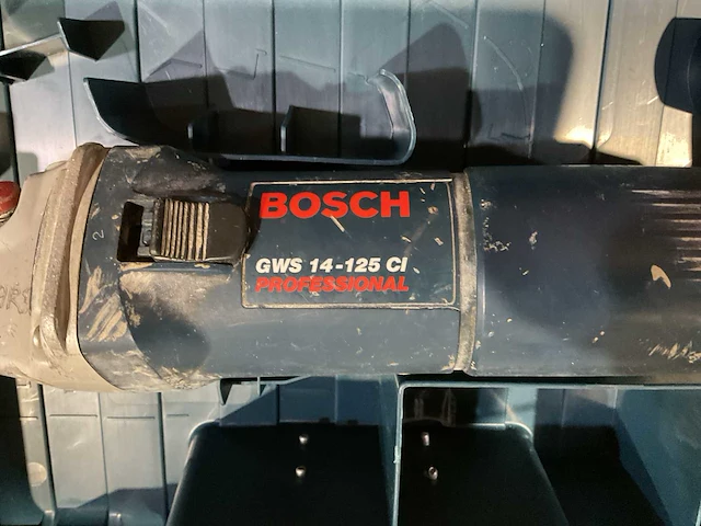 Bosch gws 14-125 ci haakse slijpmachine - afbeelding 2 van  3