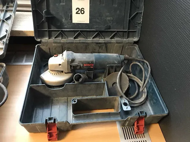 Bosch gws 1400 haakse slijpmachine - afbeelding 1 van  5