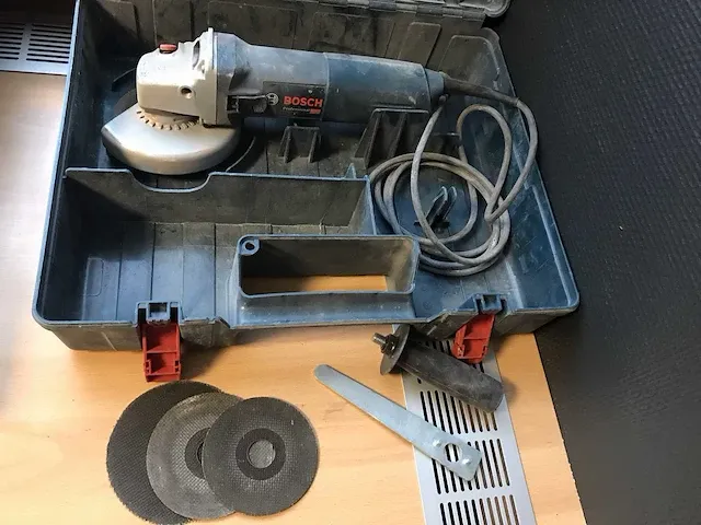 Bosch gws 1400 haakse slijpmachine - afbeelding 2 van  5