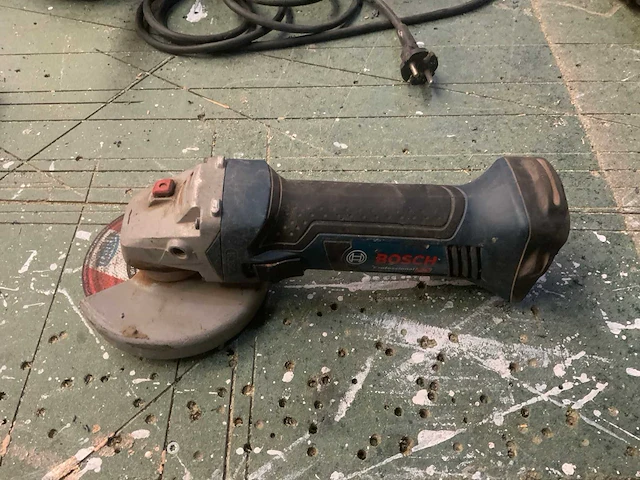Bosch gws 18-125 v-li haakse slijpmachine - afbeelding 1 van  3