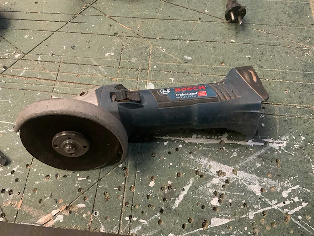 Bosch gws 18-125 v-li haakse slijpmachine - afbeelding 2 van  3