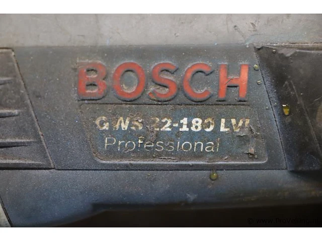 Bosch gws 22-180 lvi haakse slijper - afbeelding 3 van  3